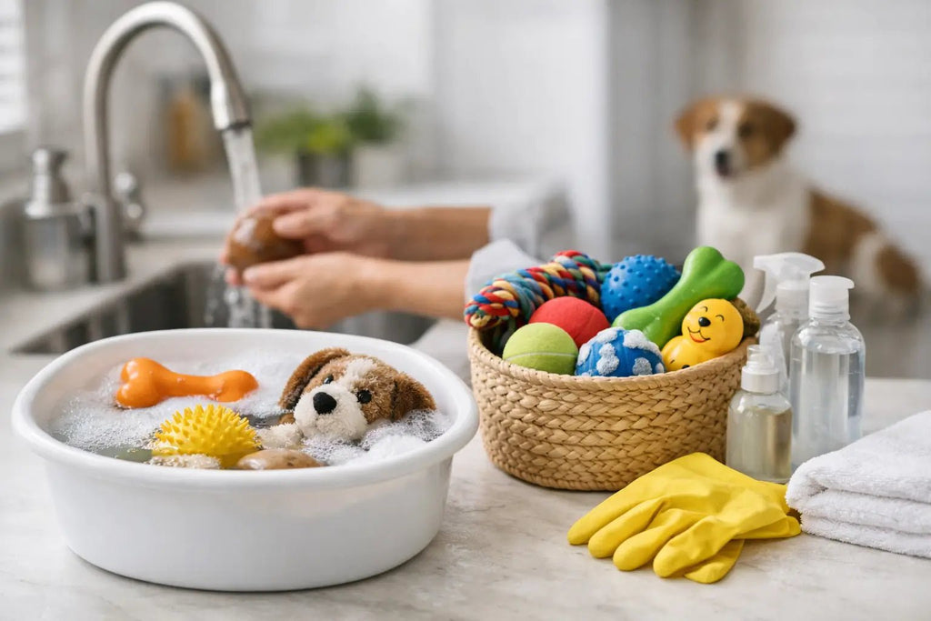 How to Clean Dog Toys Safely at Home Weekly