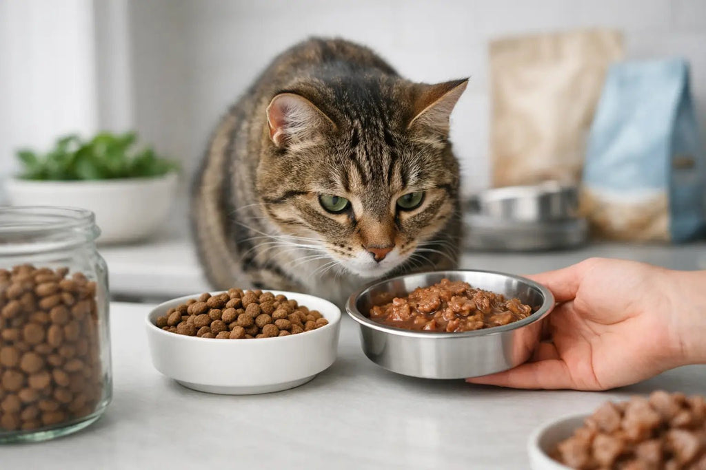 How to Introduce New Cat Food Safely