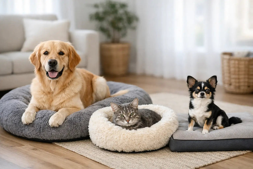 Pet Bed Size Guide for Dogs and Cats