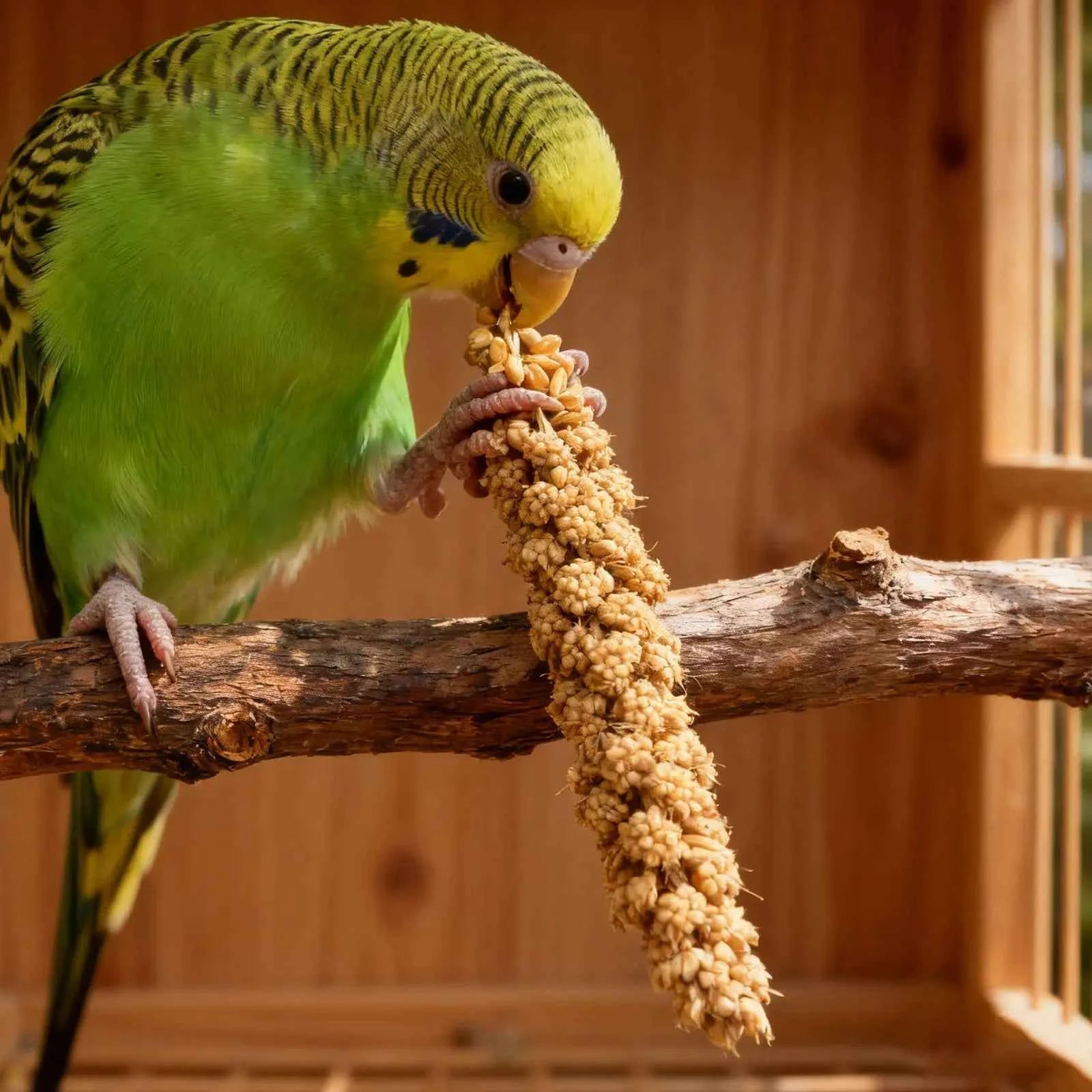 Natural Millet Food for Parrots & Cockatiels - 500g Pack by Souths Cheap Stuff