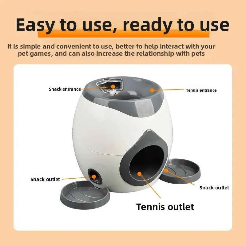 Automatic Tennis Ball Launcher Interactive Dog Toy by Souths Cheap Stuff