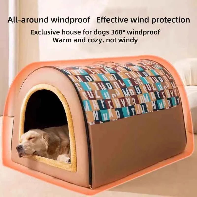 2026 All-Season Oversized Dog House for Winter Warmth Four Seasons Use by Souths Cheap Stuff