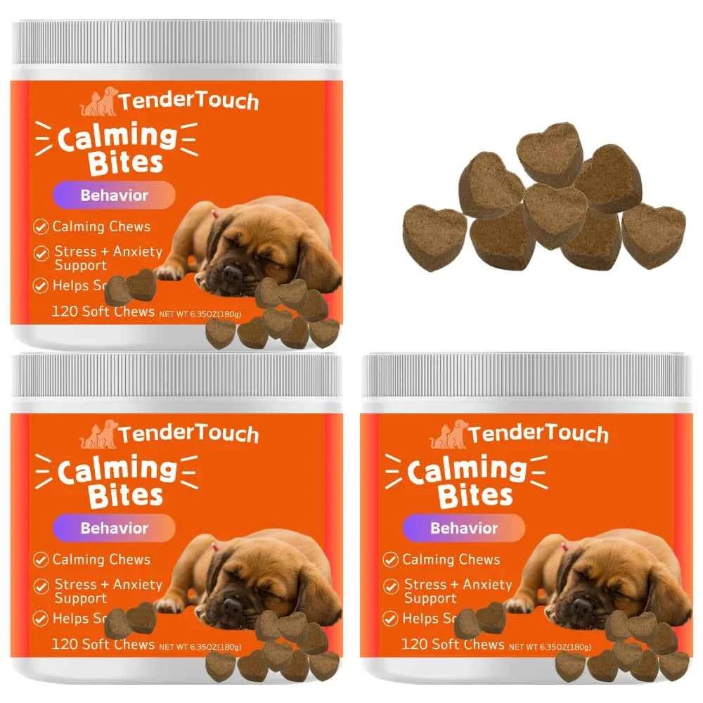 3 Packs of Calming Dog Chews - 540g Natural Stress Relief for Anxious Dogs by Souths Cheap Stuff