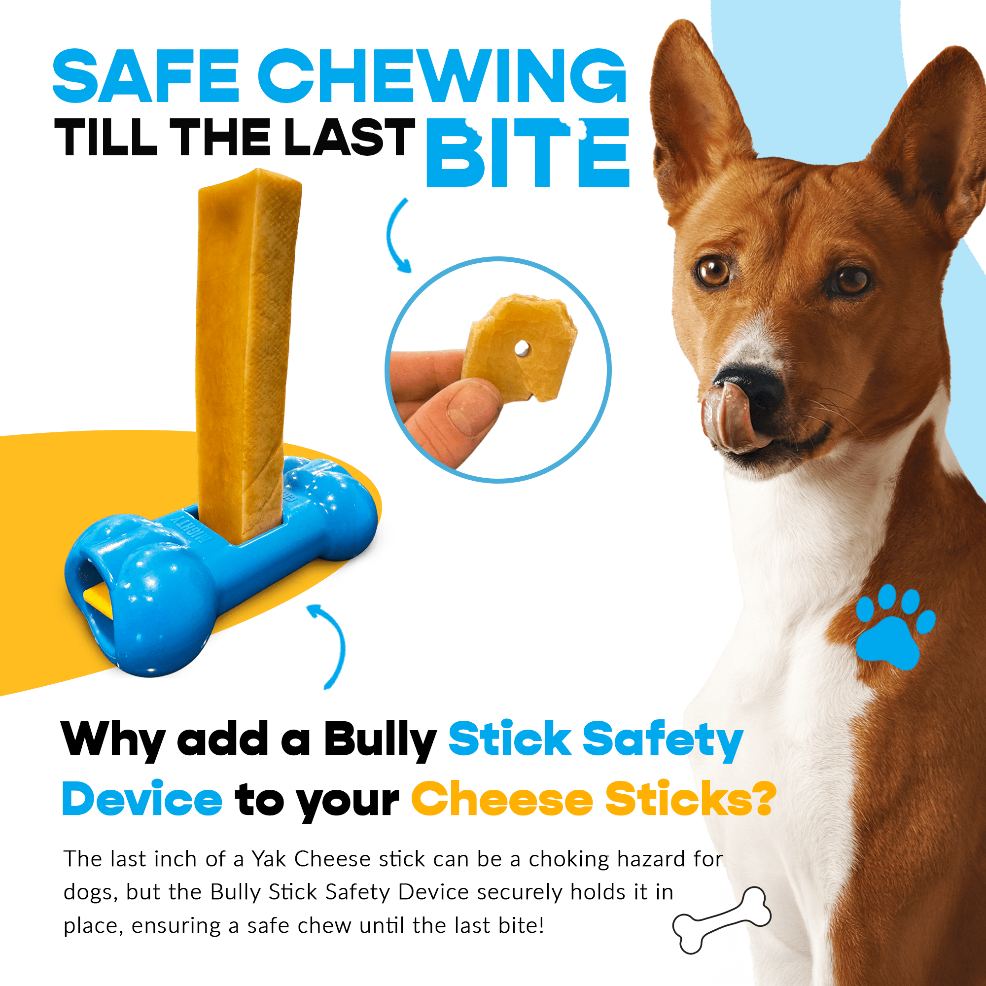 4 Pack Small Yak Cheese With Yak Chew Holder Pack Safe For Dogs - shop_name pets petsupplys