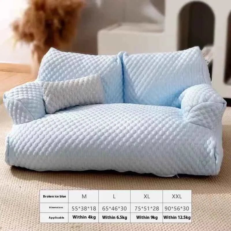 Summer Comfort Pet Bed for Small Medium Dogs Cats - Ice Silk Pet Bed by Souths Cheap Stuff