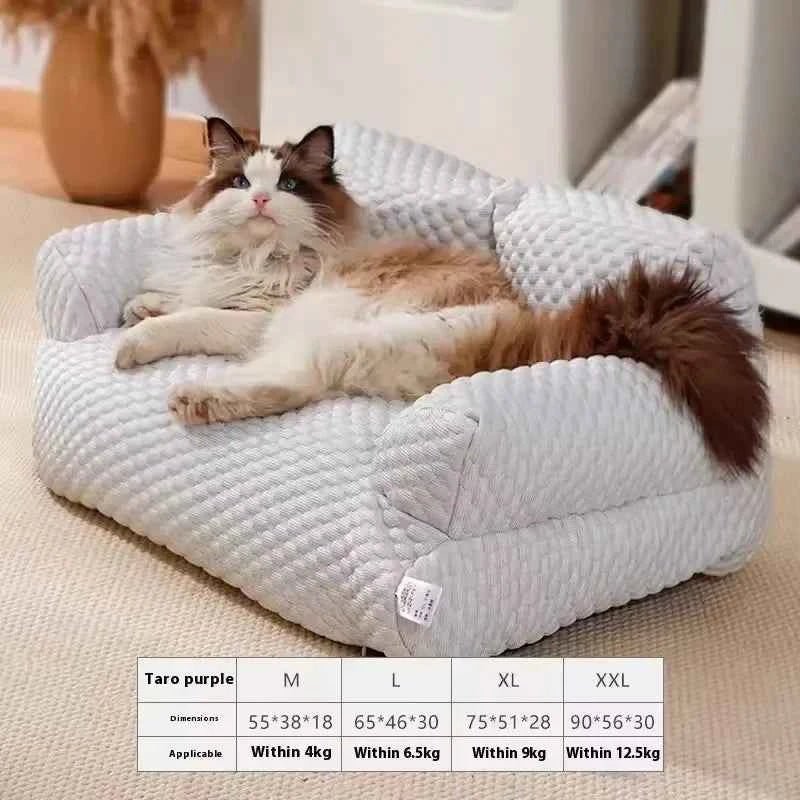 Summer Comfort Pet Bed for Small Medium Dogs Cats - Ice Silk Pet Bed by Souths Cheap Stuff