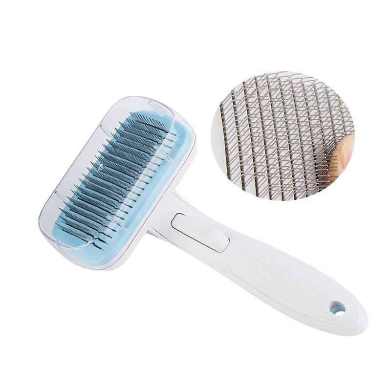 Automatic Hair Brush Remover For Dogs And Cats Pet Grooming Tool - shop_name pets petsupplys