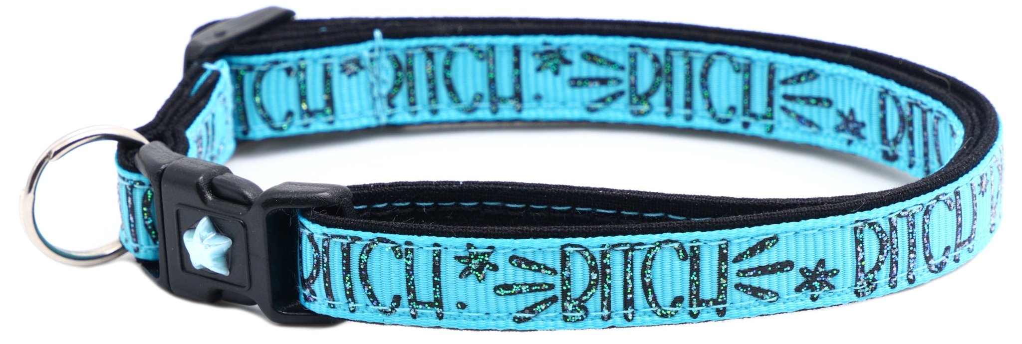 Bitch 2 Breakaway Cat Collar by Pugs2Persians