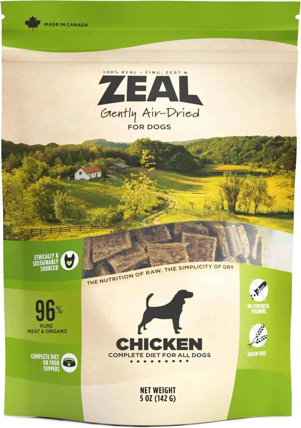 Canada Air-Dried Salmon & Duck Dog Food - Omega-3 Rich, Grain-Free, No Fillers, 1 lb by Souths Cheap Stuff