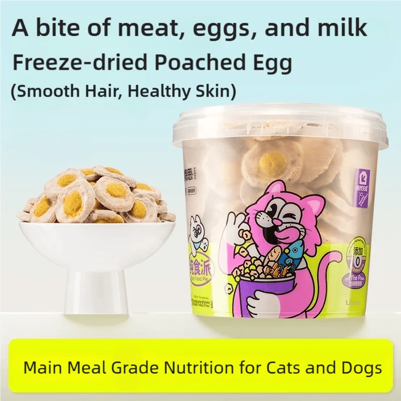 Pet Health Boost: Freeze-Dried Chicken & Goat Milk Cat Treats by Souths Cheap Stuff