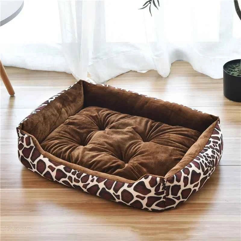 Soft Corduroy Dog Bed Plush Calming Sofa Bed for Pets by Souths Cheap Stuff