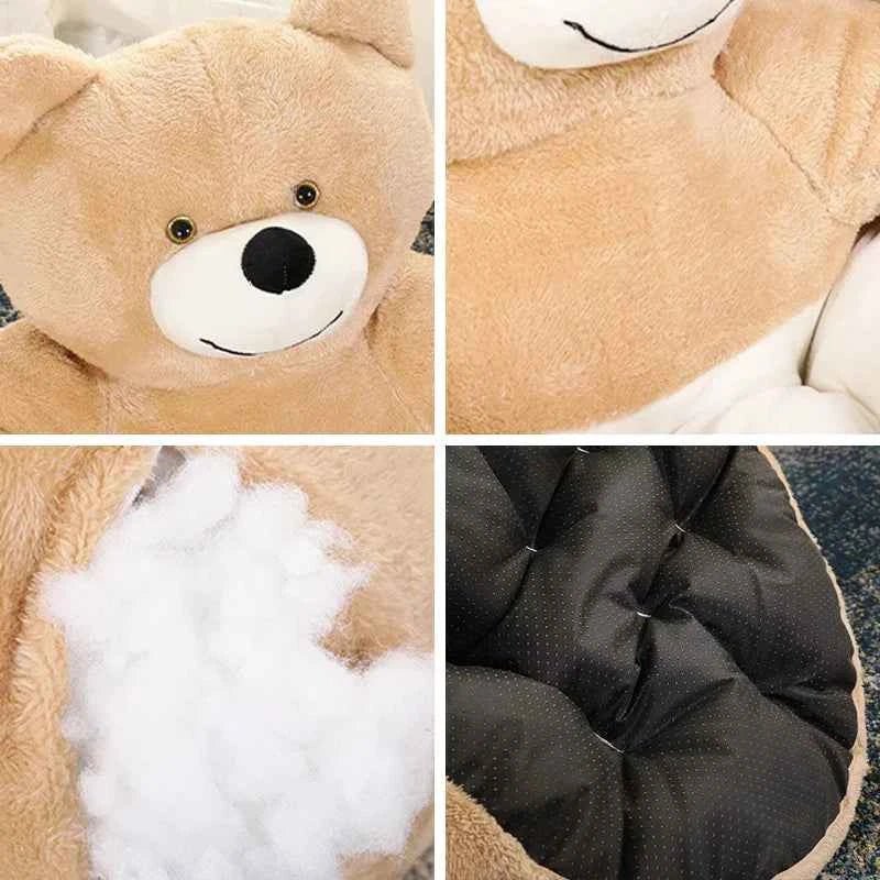 Breathable Large Dog Sofa Bed with Fluffy Pet Bed Accessories by Souths Cheap Stuff