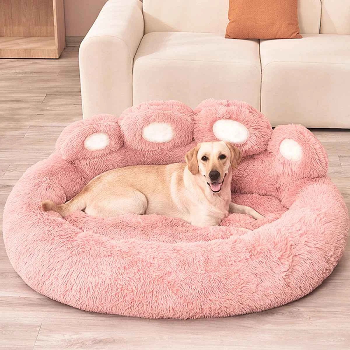 Cozy Fluffy Dog Bed Warm Kennel Large Pet Sofa by Souths Cheap Stuff
