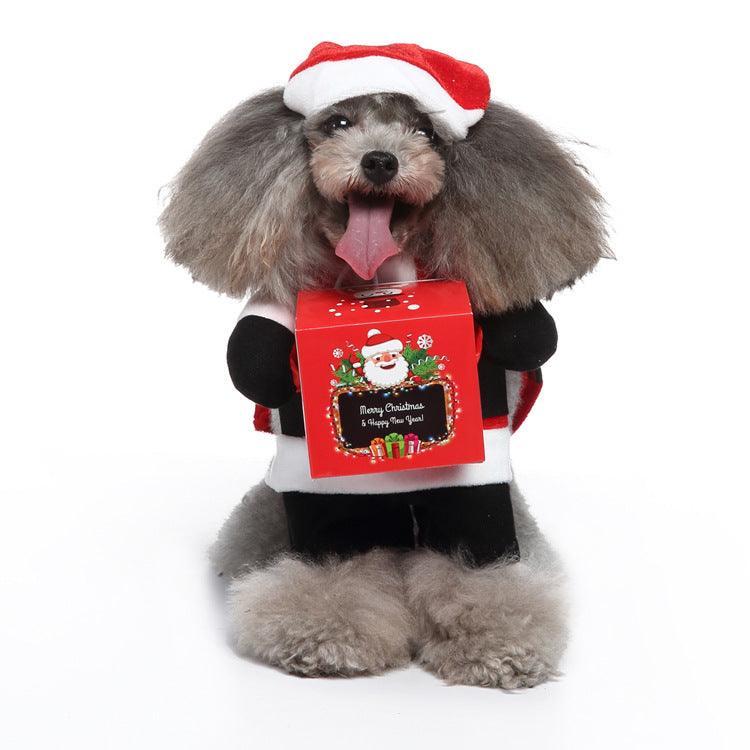Funny Cosplay Pet Costume Set: Cute Cartoon Dog Outfit For Halloween And Christmas Dress-Up by Dog Hugs Cat
