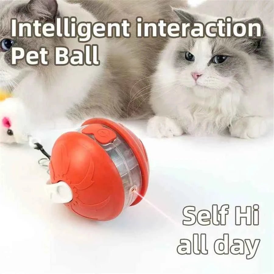 USB Charging Dog Toy Automatic Bouncing Ball Interactive Holiday Gift for Dogs by Souths Cheap Stuff