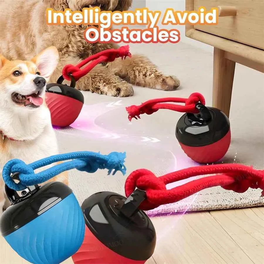 USB Charging Dog Toy Automatic Bouncing Ball Interactive Holiday Gift for Dogs by Souths Cheap Stuff