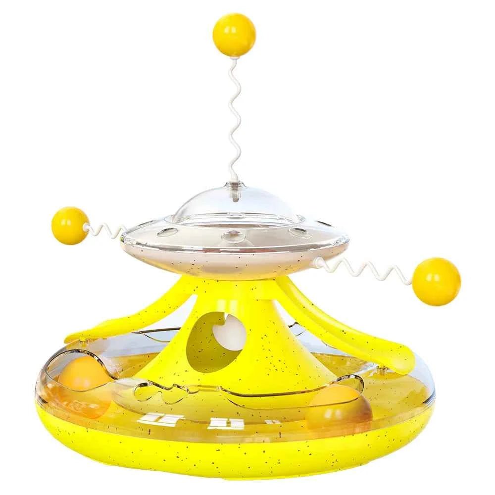 Indoor Cat Wobble Track Toy - Interactive Kitten Puzzle for Boredom Relief by Souths Cheap Stuff