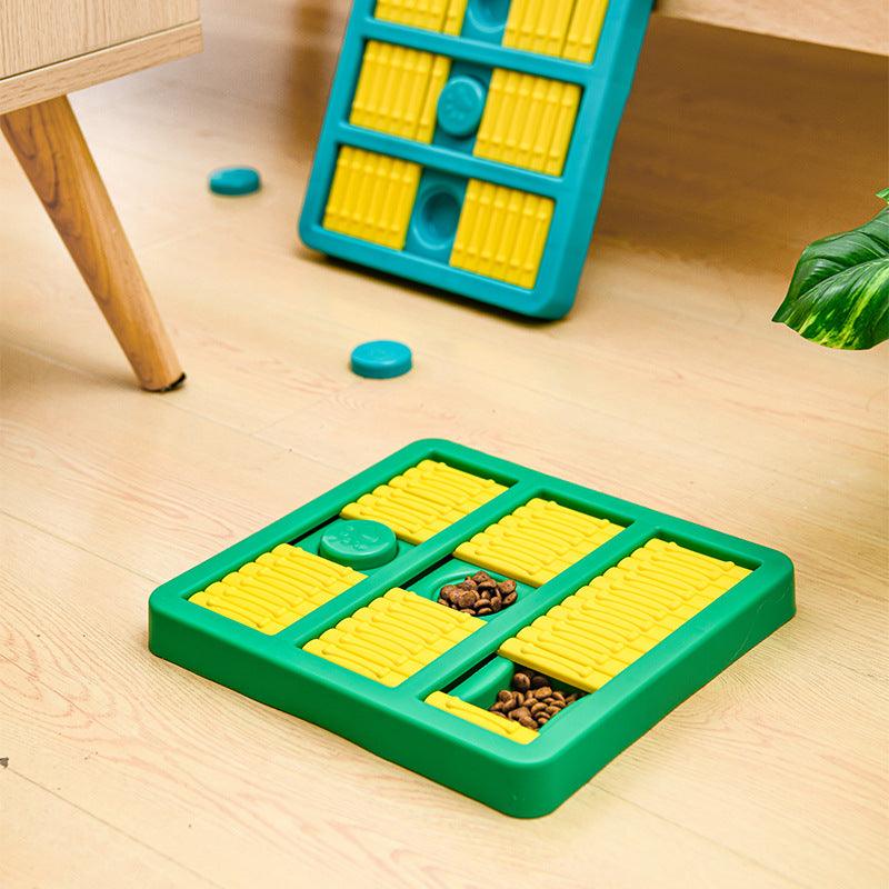 Interactive Food Dispensing Dog Toy by Dog Hugs Cat