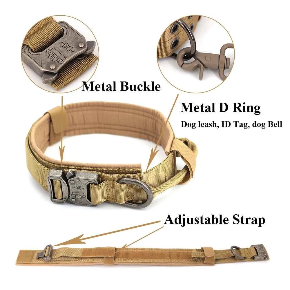 Adjustable Large Dog Harness Set with German Shepherd Leash for Training and Walking by Souths Cheap Stuff
