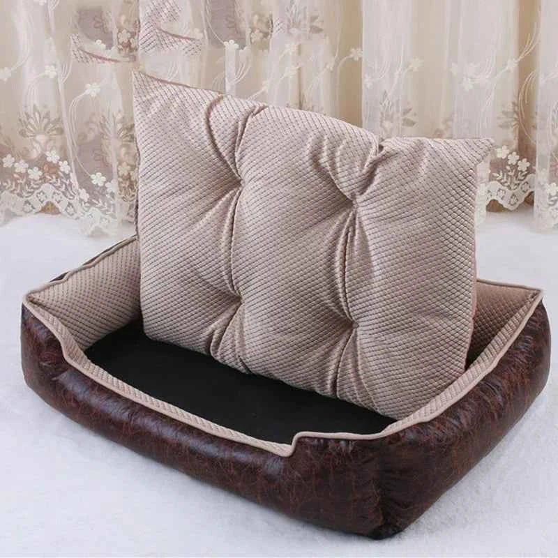 Large Waterproof Luxury Dog Bed with Removable Mattress for Big Dogs - Cozy and Stylish by Souths Cheap Stuff