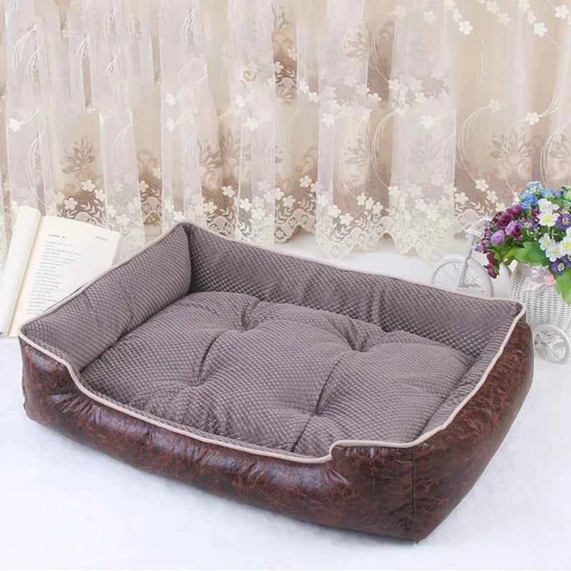 Large Waterproof Luxury Dog Bed with Removable Mattress for Big Dogs - Cozy and Stylish by Souths Cheap Stuff