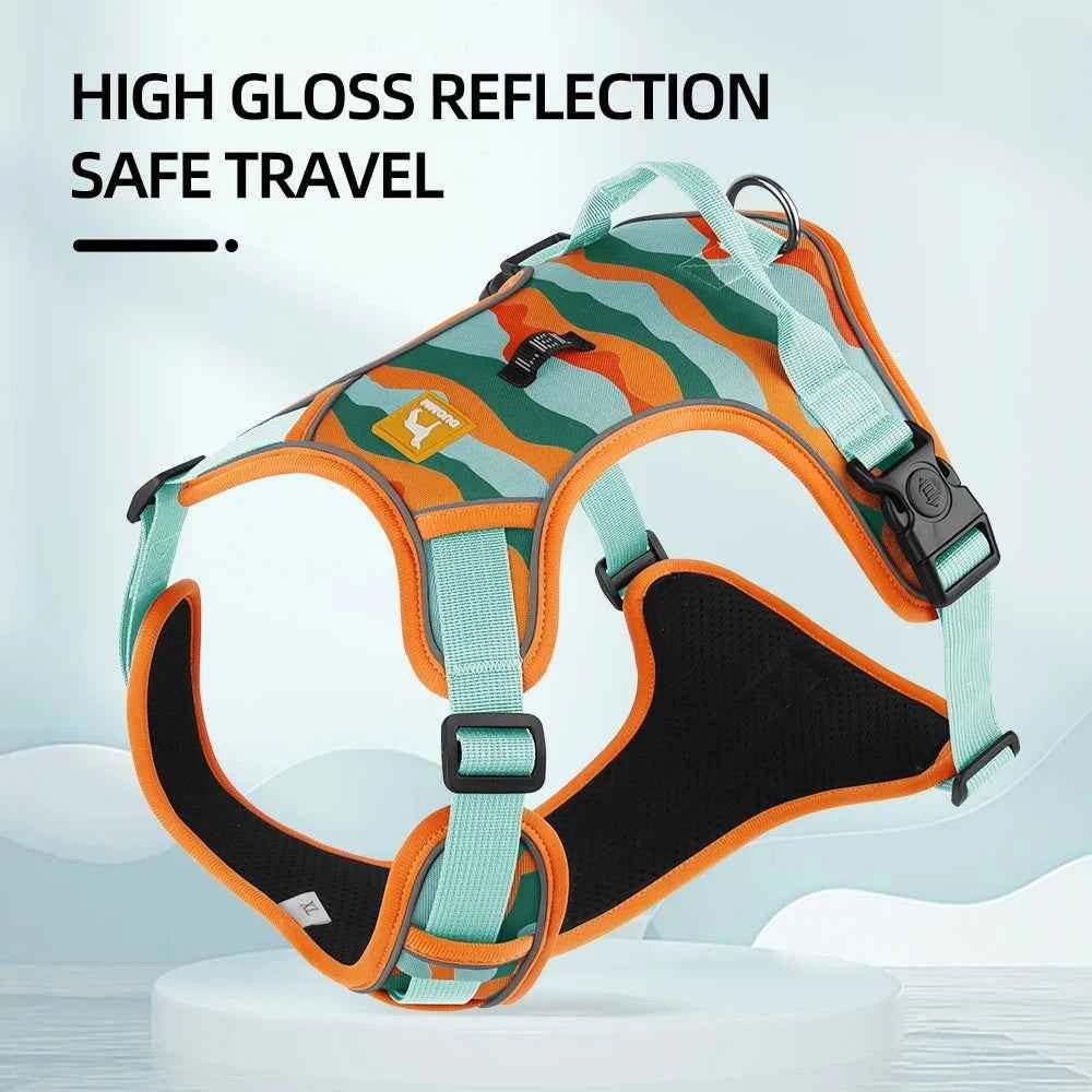 Adjustable Reflective Pet Vest Labrador Dog Collar - Medium Large Dog Harness by Souths Cheap Stuff
