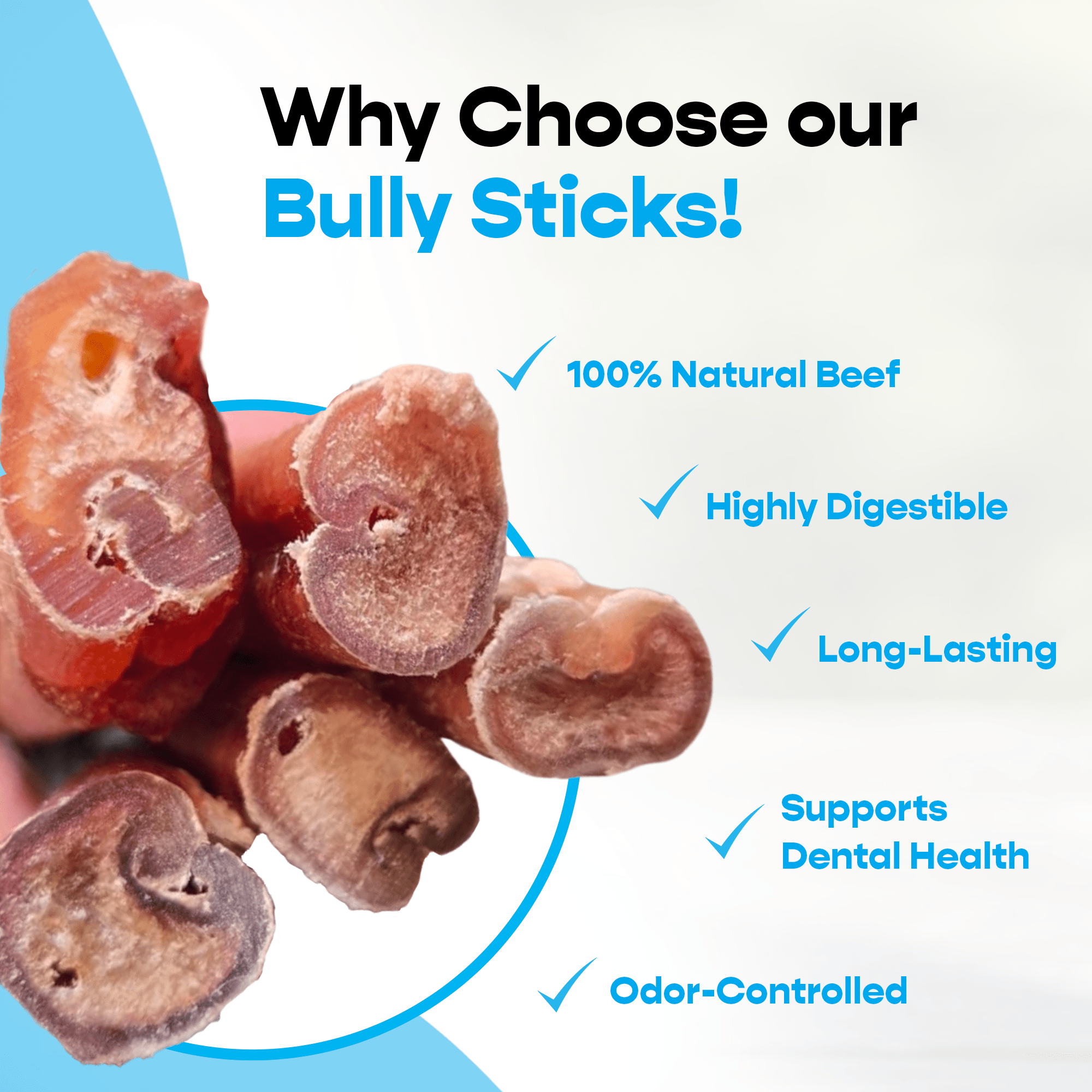 Mighty Chewz 12 Inch Standard Bully Sticks Refill Pack Pre Drilled - shop_name pets petsupplys