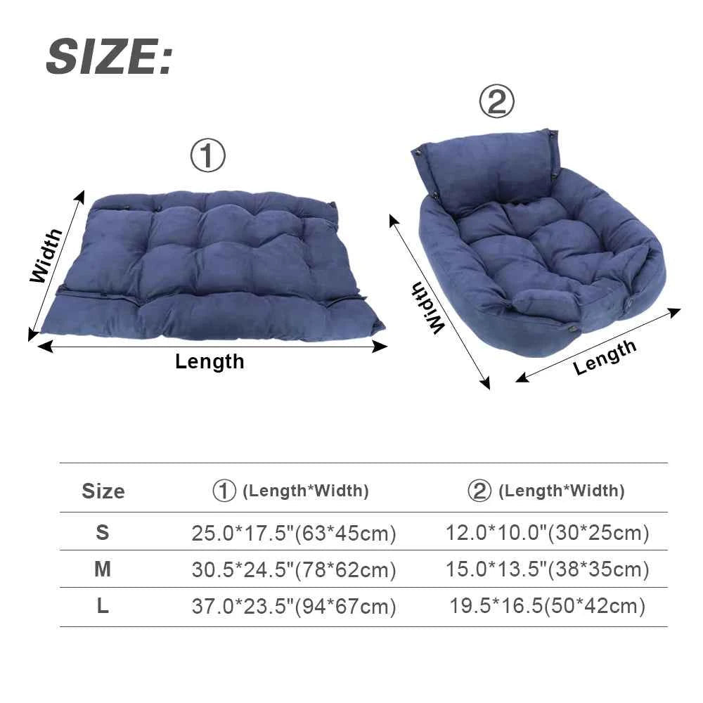 3-in-1 Multifunction Dog Bed Mat for Warm Winter Kennel by Souths Cheap Stuff