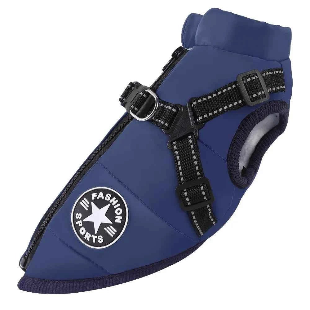 New Waterproof Pet Dog Jacket Warm Fleece Lined Cat Coat Vest Thick Dog Clothes Winter Season by Souths Cheap Stuff