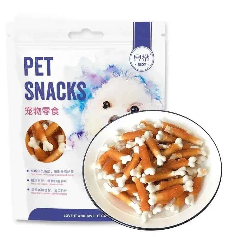 Multi Flavor Dog Treats for Teeth Cleaning, High Protein Snacks by Souths Cheap Stuff