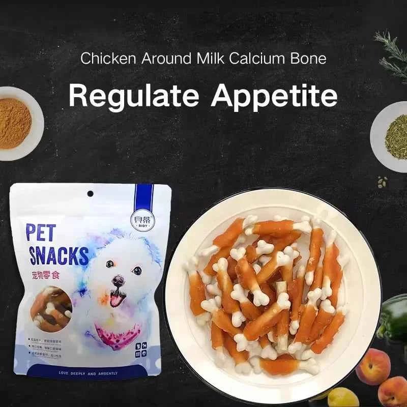 Multi Flavor Dog Treats for Teeth Cleaning, High Protein Snacks by Souths Cheap Stuff