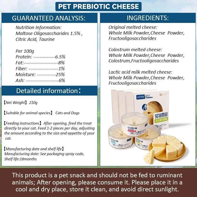 High Calcium Freeze-Dried Cheese Snacks for Pets, Nutrient-Rich Dog Treats by Souths Cheap Stuff