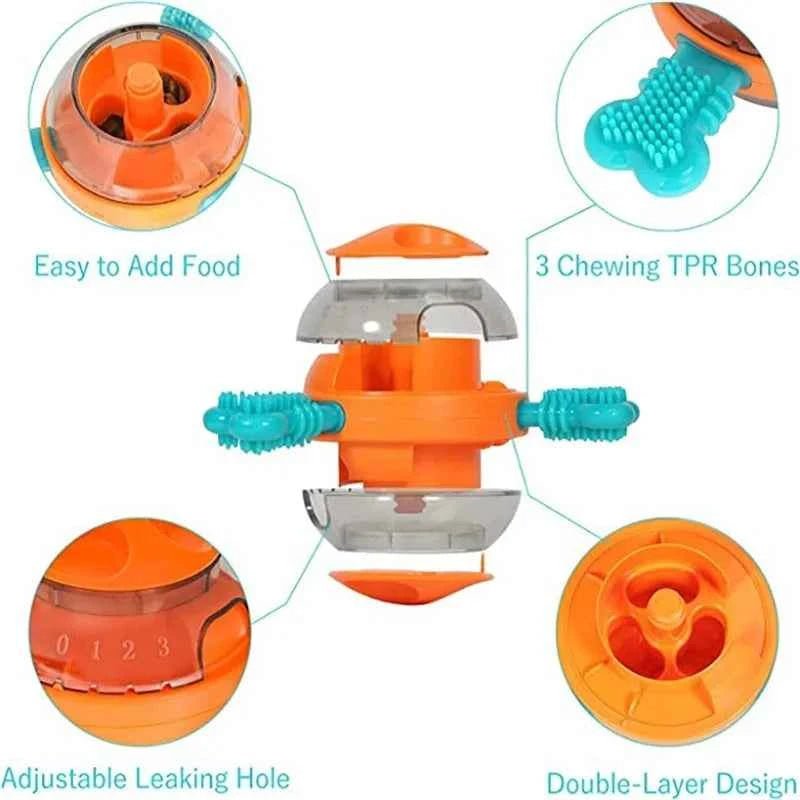 Interactive Pet Toys Set: UFO Tumbler, Leakage Ball & More by Souths Cheap Stuff