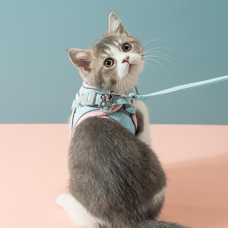 Petsafe Freedom Harness: Secure And Stylish Cat Traction Rope Chest Strap by Dog Hugs Cat