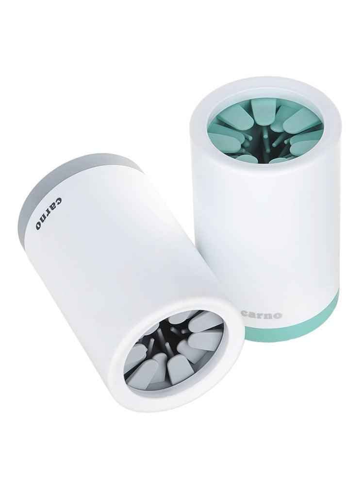 Portable Pet Paw Cleaner Cup With Soft Silicone Comb - shop_name pets petsupplys