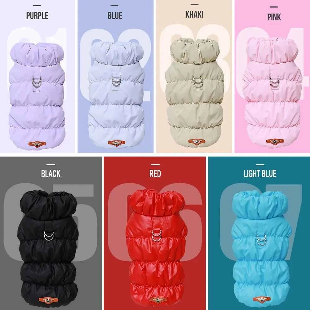 Windproof Winter Dog Coat Padded Puppy Jacket Pet Clothes by Souths Cheap Stuff
