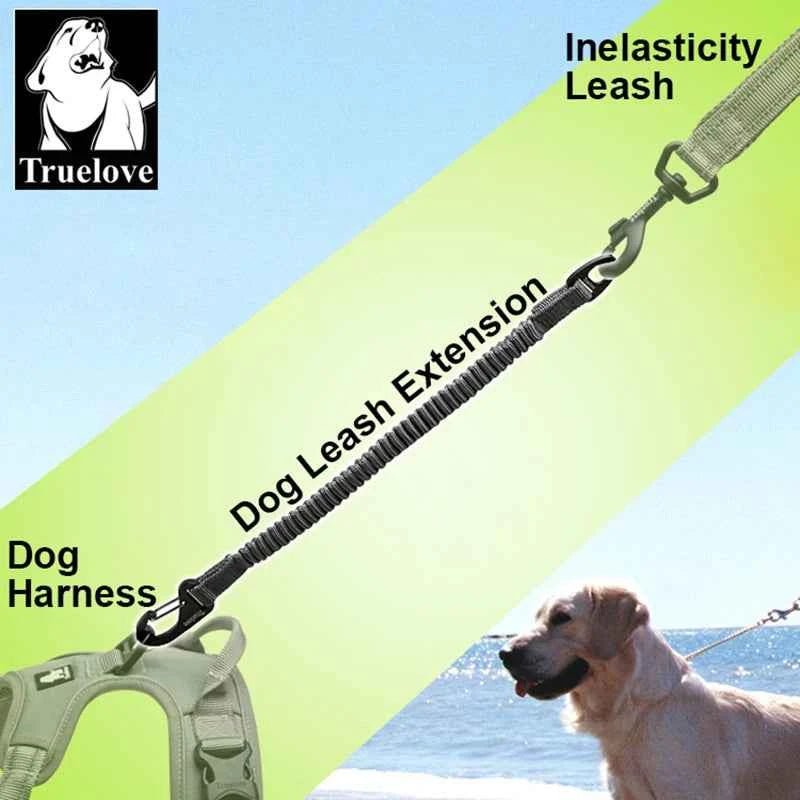 Truelove Short Bungee Nylon Dog Leash, Retractable for Training, TLL2971 by Souths Cheap Stuff